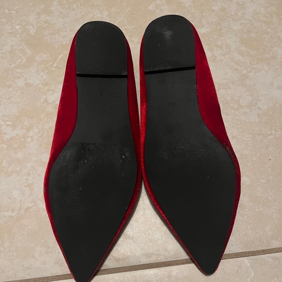 Strange Cvlt Velvet Flats - Picture 2 of 2
